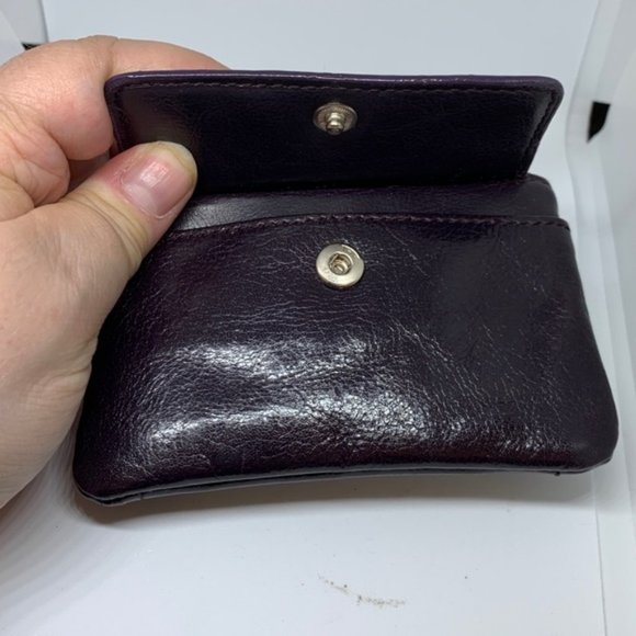 La Diva leather Wallet cardholder change purse - Picture 3 of 4